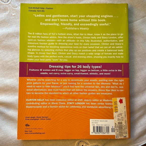 Clinton Kelly and Stacy London Dress Your Best Book TLC What Not To Wear - Picture 2 of 4